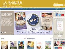 Tablet Screenshot of barbourbooks.com